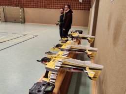 Hallenfliegen 3