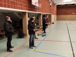 Hallenfliegen 3