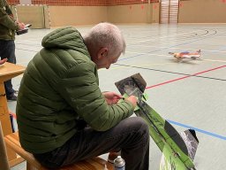 Hallenfliegen 4